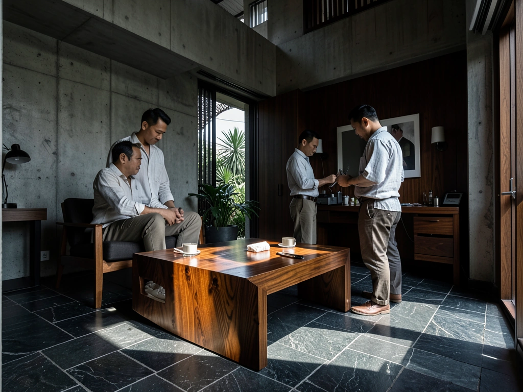 Modern architectural interior in Jakarta reflecting professional clarity