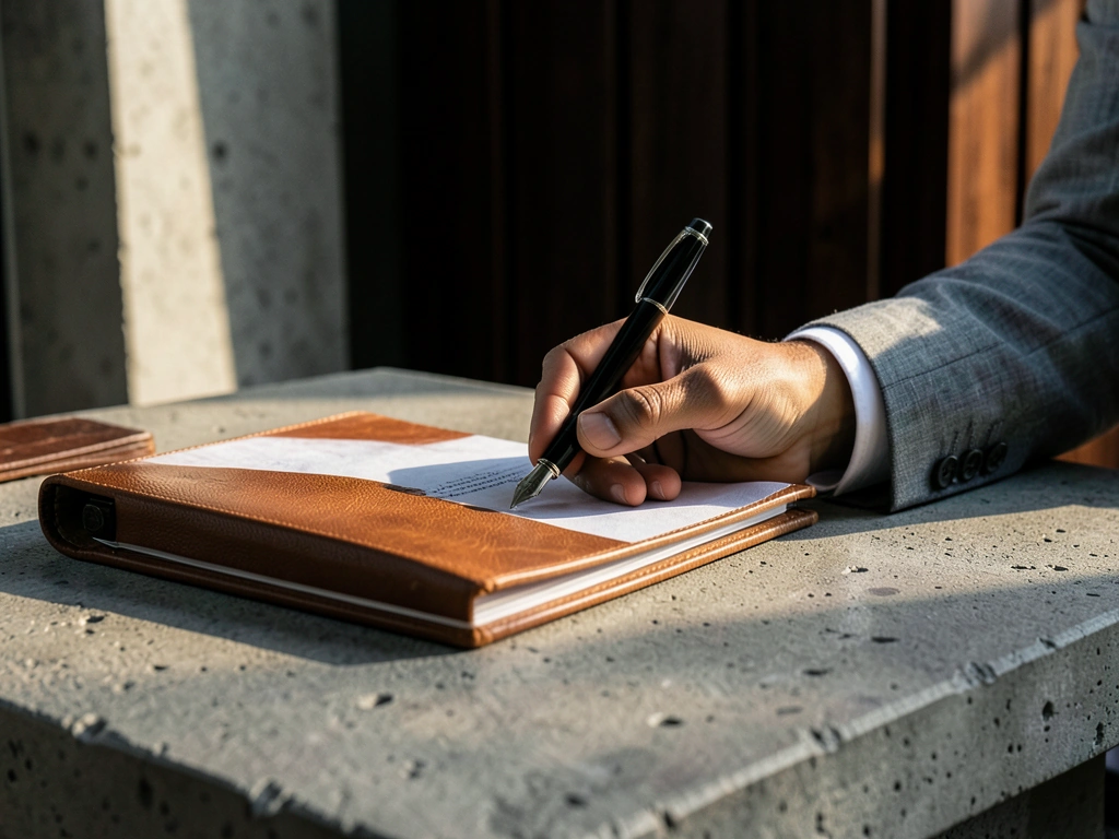 The tactile markers of a modern professional